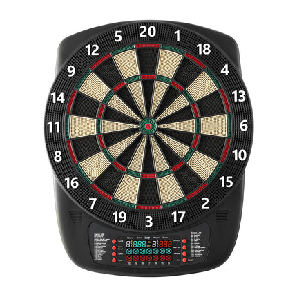 13.5" Electronic Dart Board Set – 43 Games & 200+ Variations – Digital Target with Color LCD Scoring – Includes 6 Darts & 50 Spare Tips
