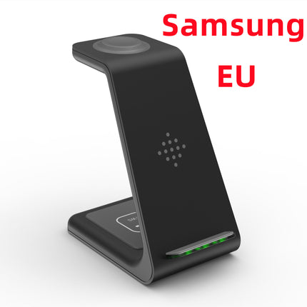 3-in-1 Fast Wireless Charging Station – Foldable Magnetic Charging Dock for iPhone, Apple Watch & AirPods – Universal Quick Charge Stand