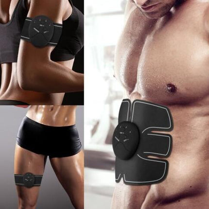 Ultimate EMS Abs Trainer – Professional Muscle Stimulator Belt – Wireless Abdominal Toning Workout Gear for Men & Women