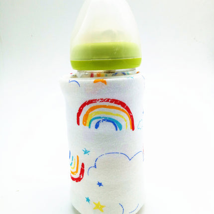 USB Portable Baby Bottle Warmer – Travel Insulated Milk Heater Sleeve – Fast-Heating Bottle Cover for Stroller, Car, and Outdoor Use