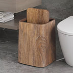 Lidded trash can