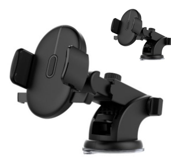 Universal Long Arm Car Phone Holder – Strong Suction Cup Dashboard & Windshield Mount – 360° Rotation Telescopic Stand for All Smartphones