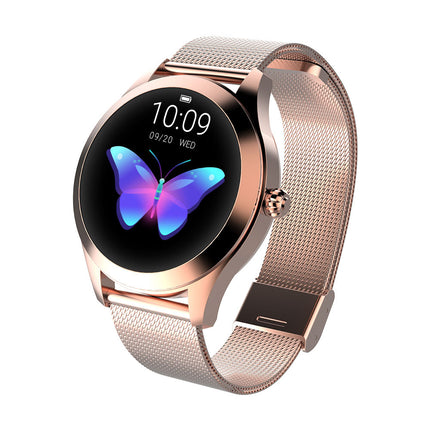 KW10 Pro Women's Smart Watch – Full Touch Screen Fitness Tracker with Heart Rate & Sleep Monitor – IP68 Waterproof Elegant Smartwatch for Android & iOS