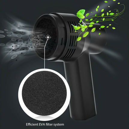 USB Rechargeable Mini Vacuum Cleaner – Powerful Cordless Desktop Cleaner for Electronics – Handheld Vacuum for Keyboard, Car Interior & Pet Hair