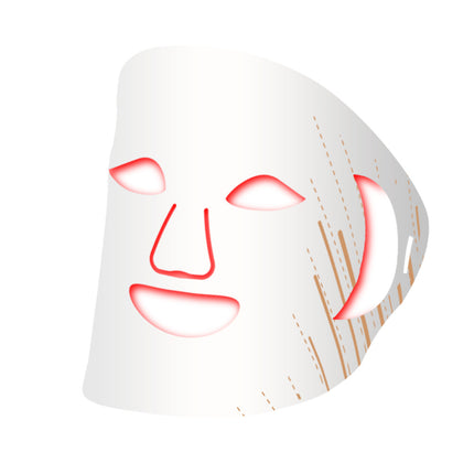 Premium LED Light Therapy Silicone Facial Mask – Advanced Anti-Aging & Skin Rejuvenation Device – Photon Beauty Instrument for Home Spa Experience – Visibly Reduces Fine Lines & Brightens Complexion