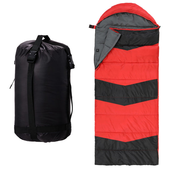 USB Heated Sleeping Bag with Multi-Zone Heating Pads – Waterproof & Lightweight Envelope Style – Portable Thermal Sleep System for Winter Camping