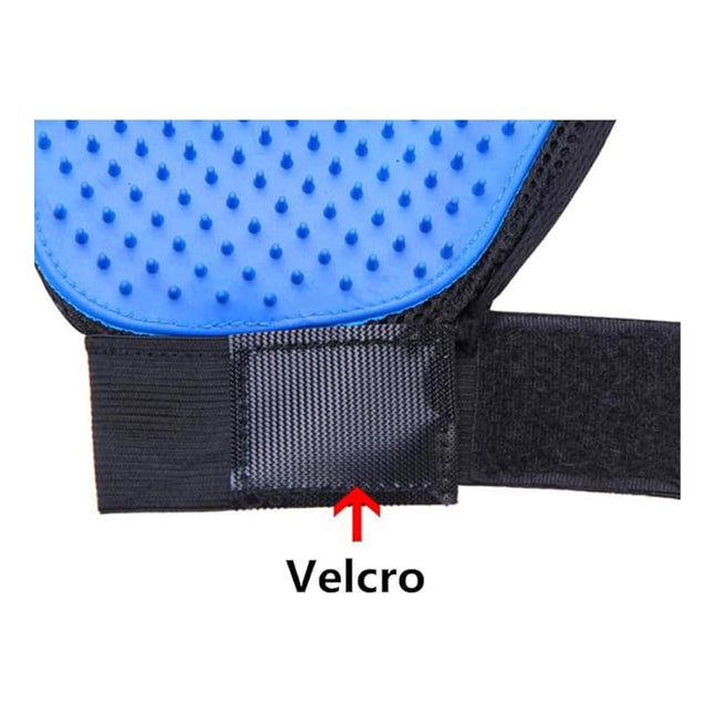 Premium Pet Grooming Gloves (1 Pair) – Gentle Deshedding & Massage Brush – Effective Hair Remover for Dogs, Cats, Horses & Rabbit