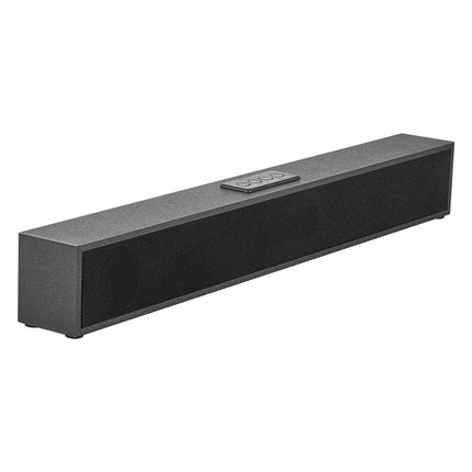 80W Sound Bar for Smart TV – 24-Inch 2.0 Channel Surround Sound System – Bluetooth 5.0, AUX & Optical Connection – Compact Home Theater Speaker with Remote Control