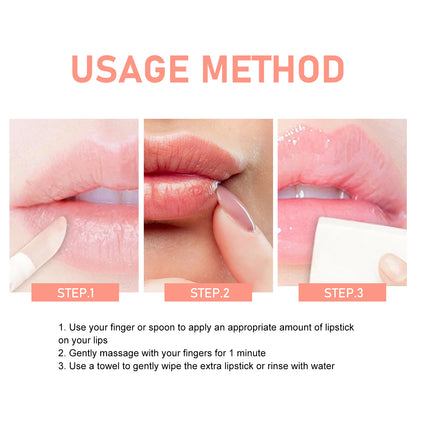 Anti-Crack Strawberry Lip Polish – Dead Skin Remover & Intense Moisture