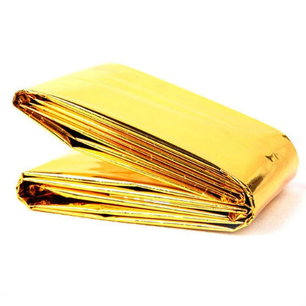Emergency Thermal Blankets – Survival Mylar Space Blanket – First Aid Foil Blanket for Hypothermia Prevention, Camping, Hiking & Outdoor Safety