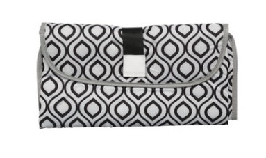 Portable Baby Changing Pad – Waterproof Travel Diaper Station – Compact Foldable Nappy Clutch with Head Cushion