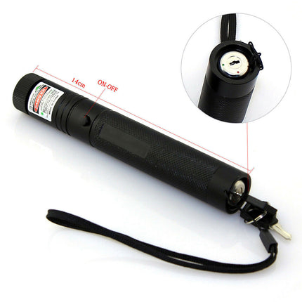High-Power Green Laser Pointer – Ultra Long Range Visible Beam – USB Rechargeable Professional Lazer Torch for Astronomy, Hiking & Pet Play