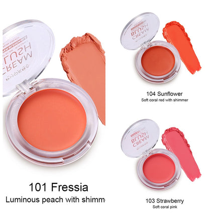 Phoera Luminous Cream Blush – Long-Wear & Moisturizing Color