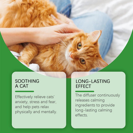 Yegabang Cat Emotional Care Set – Natural Soothing Relief for Estrus, Anxiety & Stress – Calming Mood Support for Irritable Cats