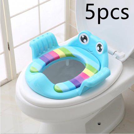 Toddler Toilet Training Seat with Non-Slip Adjustable Pads – Ergonomic Potty Trainer Ring for Safe and Confident Potty Training (Ages 1-6)
