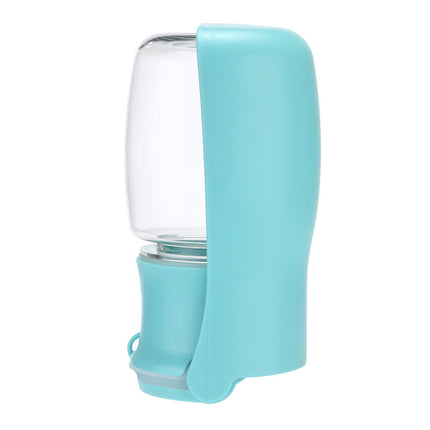 Portable Dog Water Bottle – 2-in-1 Foldable Pet Water Dispenser for Walking – Leak-Proof Travel Bowl for Dogs & Cats (BPA Free)