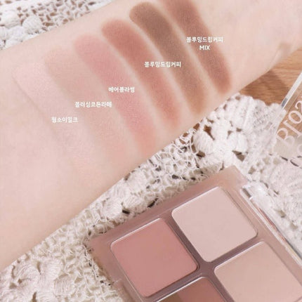 RoseXiXi 10-Color Enchanted Eyeshadow Palette – Highly Pigmented Matte & Shimmer