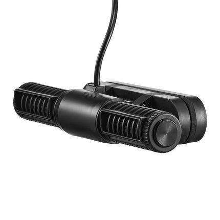 Aquarium Cross-Flow Wave Maker – 25W 1428 GPH Silent Wave Pump with Intelligent Controller – Adjustable Flow for Reef & Freshwater Tanks