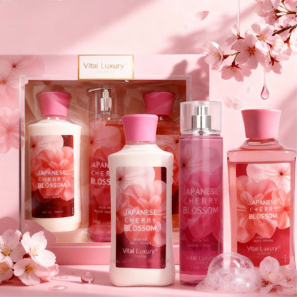 Premium Christmas Fragrance Set – Shower Gel, Body Lotion & Mist Trio
