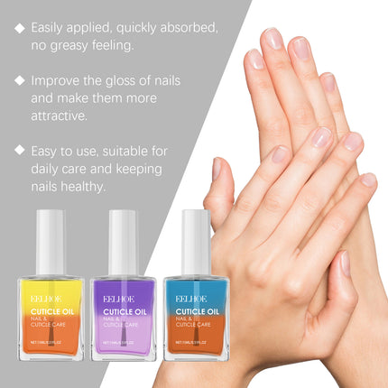 Eelhoe™ Double-Layer Nail & Cuticle Oil – Instant Repair & Deep Hydration