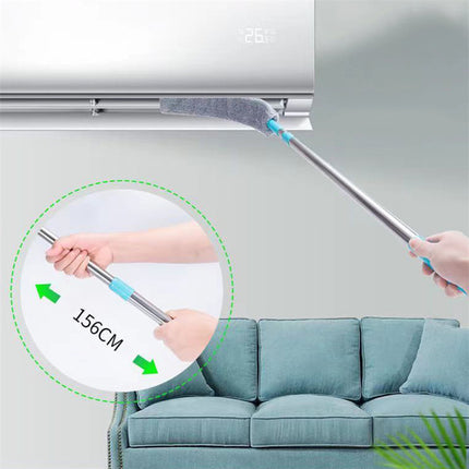 Retractable Microfiber Dust Cleaner – Extendable Gap Duster for Under Furniture & Appliance Deep Cleaning