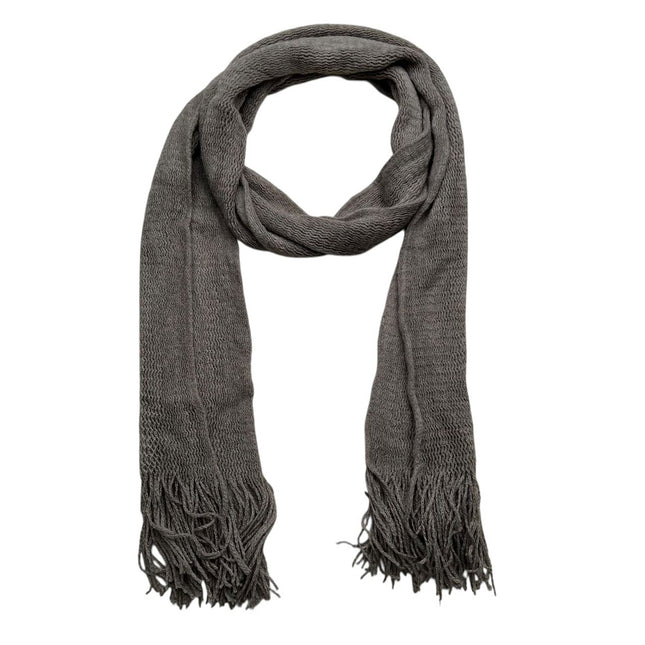 Unisex Lightweight Knit Skinny Scarf – Soft Narrow Neck Wrap for Modern Layered Outfits & Casual Styling