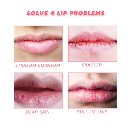 Lip Tone Perfecting Scrub – Peach Infused Exfoliator for Dark & Dry Lips