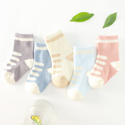Baby & Toddler Cotton Knee High Socks – Soft Ribbed Tube Socks for Boys and Girls – Classic Boutique School Socks