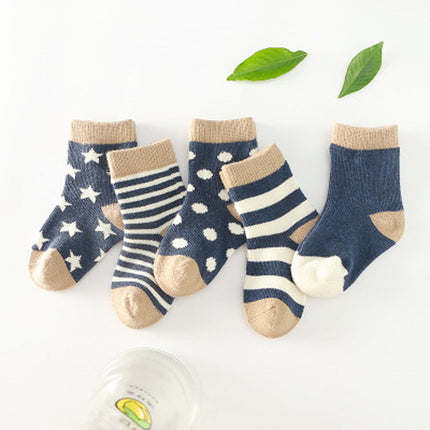Baby & Toddler Cotton Knee High Socks – Soft Ribbed Tube Socks for Boys and Girls – Classic Boutique School Socks