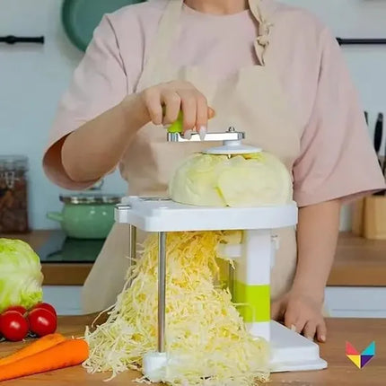 Wide-Mouth Cabbage Shredder – Stainless Steel Multi-Functional Vegetable Peeler & Slicer
