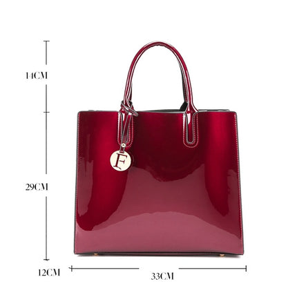 3-Piece Luxury Women’s Handbag Set – Elegant PU Leather Tote, Crossbody Bag & Wallet Combo – Professional & Casual Purse Set