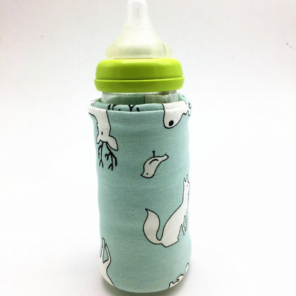 USB Portable Baby Bottle Warmer – Travel Insulated Milk Heater Sleeve – Fast-Heating Bottle Cover for Stroller, Car, and Outdoor Use