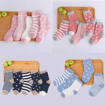 Baby & Toddler Cotton Knee High Socks – Soft Ribbed Tube Socks for Boys and Girls – Classic Boutique School Socks