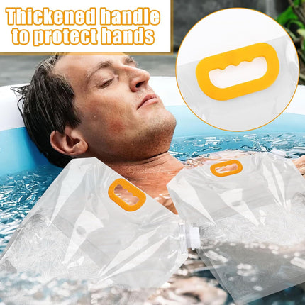 Portable Ice Bath Bags – Dual 10L Cold Plunge System for Muscle Recovery & Outdoor Wellness