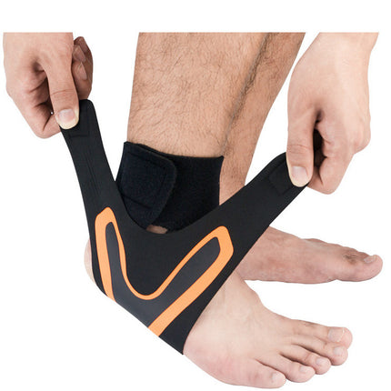 Professional Ankle Support Brace – Adjustable Compression Ankle Sleeve for Sports – Breathable Foot Stabilizer for Running, Basketball & Injury Recovery