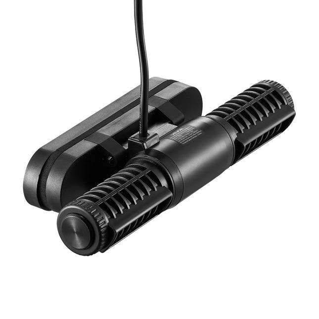 Aquarium Cross-Flow Wave Maker – 25W 1428 GPH Silent Wave Pump with Intelligent Controller – Adjustable Flow for Reef & Freshwater Tanks