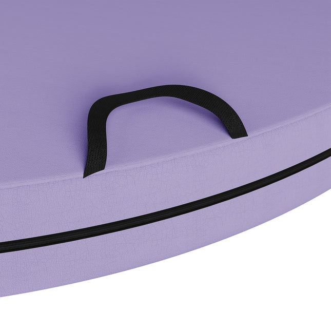 Foldable Gymnastics Mat – Tri-Fold Thick Crash Mat for Home Gym, Yoga & MMA – High-Density Foam Exercise Padding with Carrying Handles