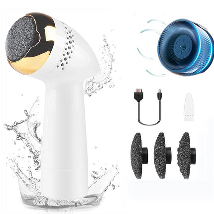 PediVac™ Electric Foot Grinder – Vacuum Adsorption Callus Remover with 2 Heads