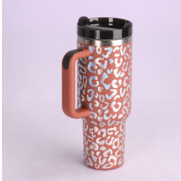 Oversized 40oz Travel Mug with Straw – Spill-Proof Insulated Water Bottle for Gym, Office & Road Trips