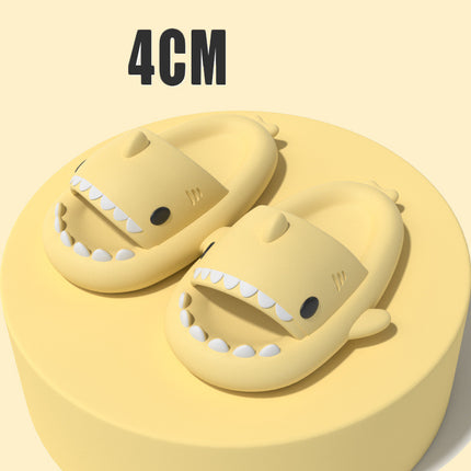 Original Shark Slides – Funny Cartoon Shark Slippers for Adults – Cloud-Feel Soft Sole Non-Slip Sandals for Indoor & Outdoor
