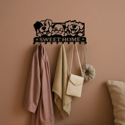 Decorative Metal Branch Wall Hook – Whimsical Tree Design Towel and Key Rack for Entryway, Kitchen & Bathroom Decor