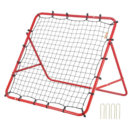 Portable Soccer Rebounder Net – Heavy Duty Kick-Back Trainer for Backyard Practice & Youth Training