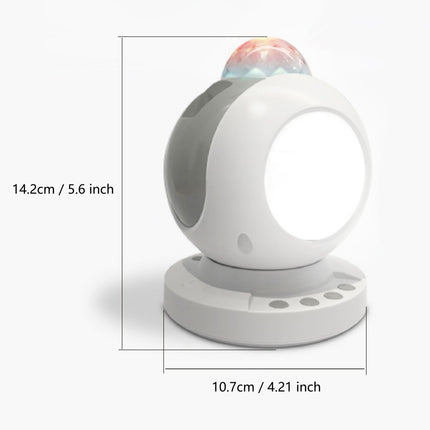 Galaxy Starry Sky Projector with Bluetooth Speaker – Remote Controlled Nebula Night Light – Dynamic Ocean Wave Projector for Bedroom & Kids Gift