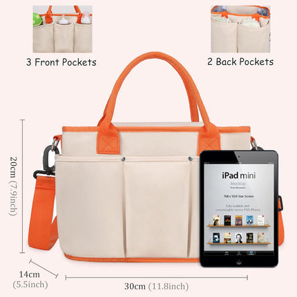 Large Diaper Bag Tote – Waterproof Travel Mommy Bag – Maternity Hospital & Weekender Bag for Baby Essentials