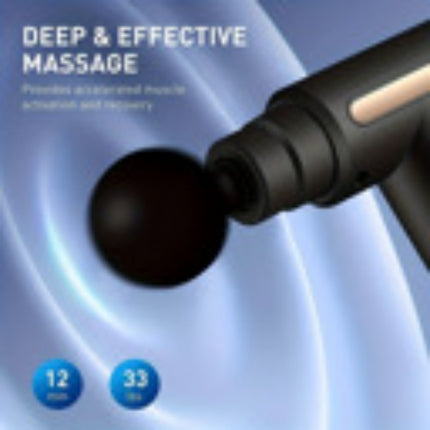 Mini Portable Massage Gun – USB Rechargeable Pocket-Sized Fascia Gun – Handheld Muscle Relaxer for Travel, Office & Home