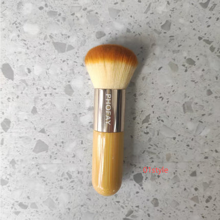 Ergonomic Petal-Soft Makeup Brush – High-Density Seamless Blender