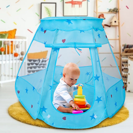 Kids Pop-Up Castle Play Tent – Portable Indoor & Outdoor Playhouse – Foldable Children’s Secret Hideout – Perfect Birthday Gift for Boys & Girls