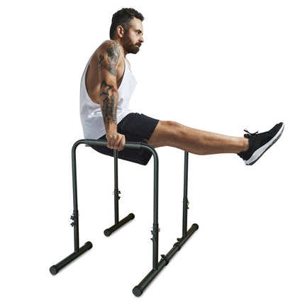 Multi-Function Power Tower Dip Station – Adjustable Height Pull-Up Bar – Heavy-Duty Home Gym Strength Training Equipment