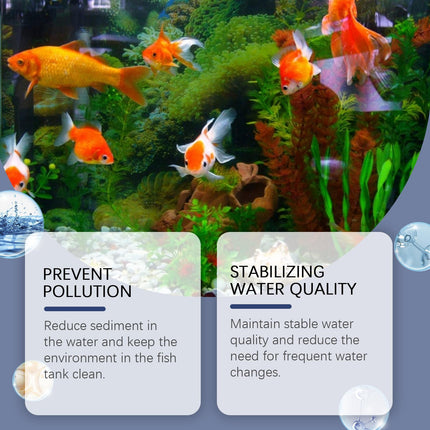 Yebang Professional Aquarium Water Clarifier – Rapid Cloudiness Remover for Crystal Clear Fish Tanks – Safe for All Fish & Plants