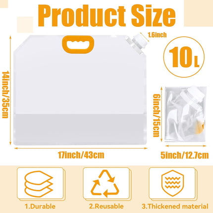 Portable Ice Bath Bags – Dual 10L Cold Plunge System for Muscle Recovery & Outdoor Wellness